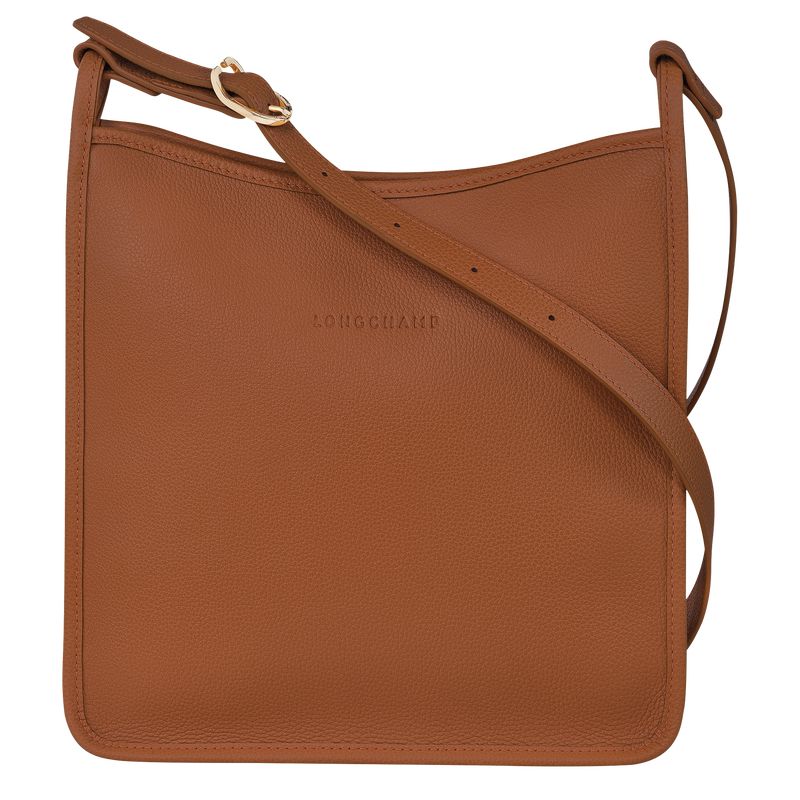 Brown Longchamp Le Foulonné M Women Crossbody Bag | US-650QCZIDV