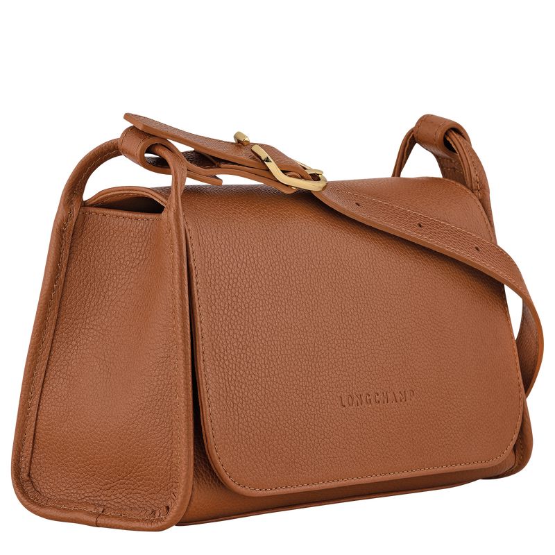 Brown Longchamp Le Foulonné M Women Crossbody Bag | US-021DFAKRV