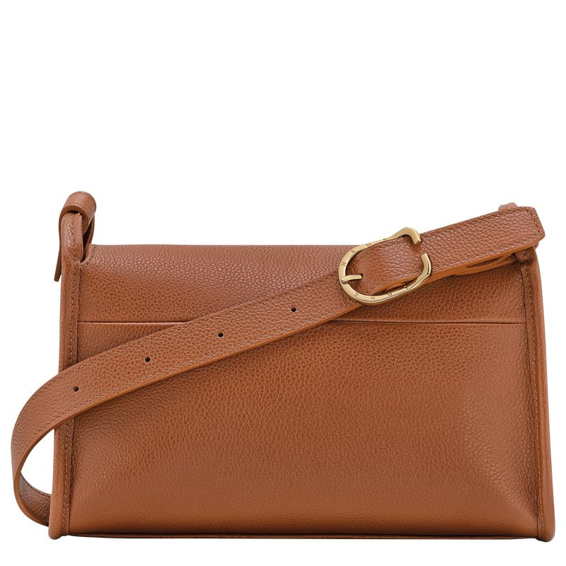 Brown Longchamp Le Foulonné M Women Crossbody Bag | US-021DFAKRV