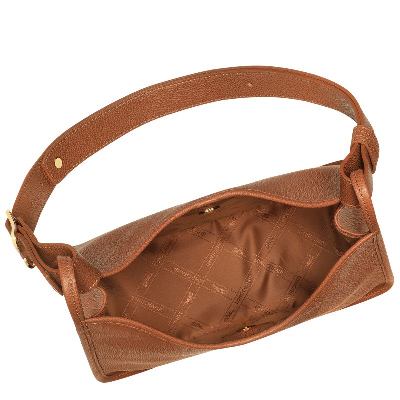 Brown Longchamp Le Foulonné M Women Hobo Bag | US-763BMCNHX