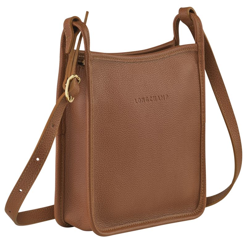 Brown Longchamp Le Foulonné S Women Crossbody Bag | US-071IHVUQP