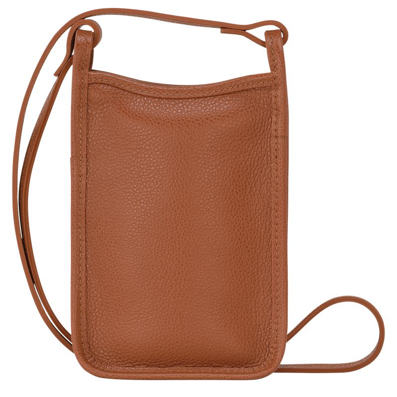 Brown Longchamp Le Foulonné Women Phone Case | US-635KQFAGN