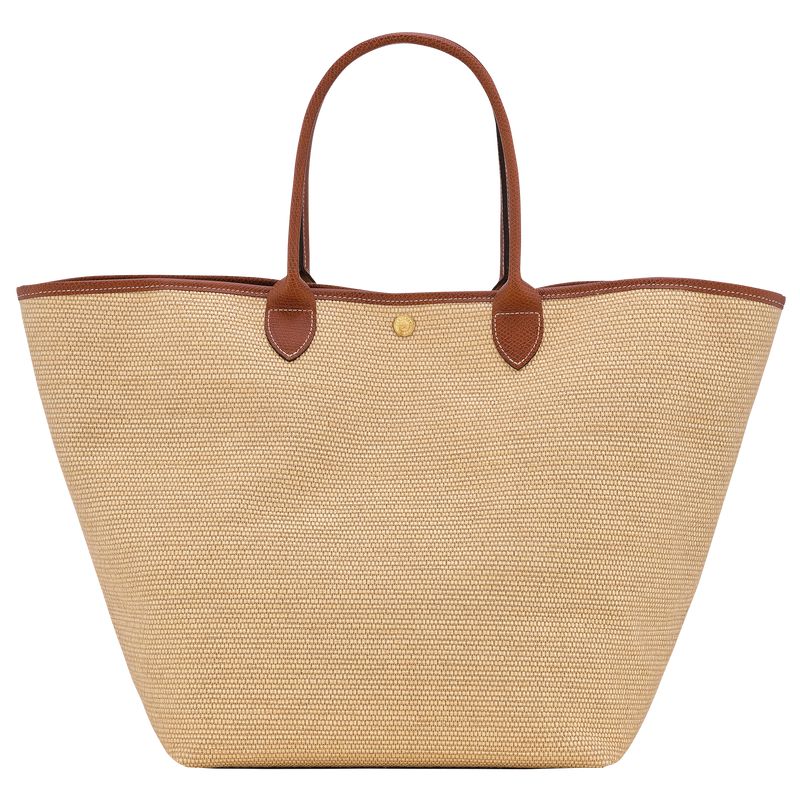Brown Longchamp Le Pliage Collection L Basket Women Tote Bag | US-495GBYKLE