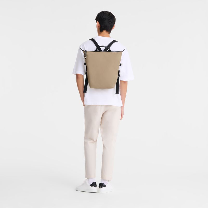 Brown Longchamp Le Pliage Energy L Men Backpack | US-590BHSNWO