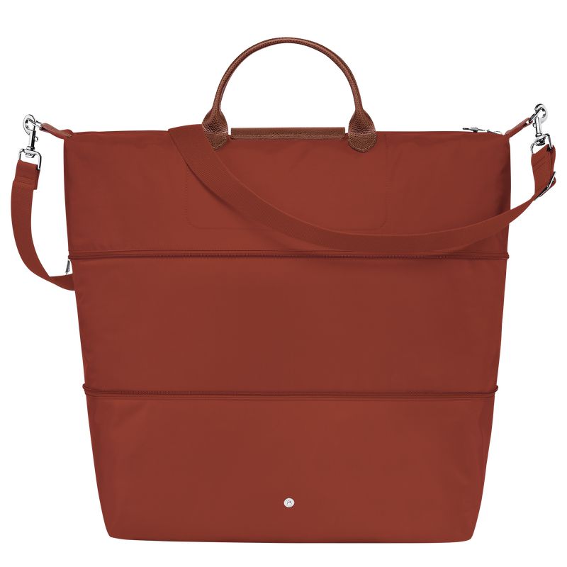 Brown Longchamp Le Pliage Green Expandable Men Travel Bag | US-469DBHQRG