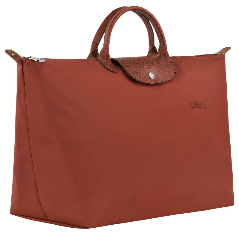Brown Longchamp Le Pliage Green L Men Travel Bag | US-954XQNHBG