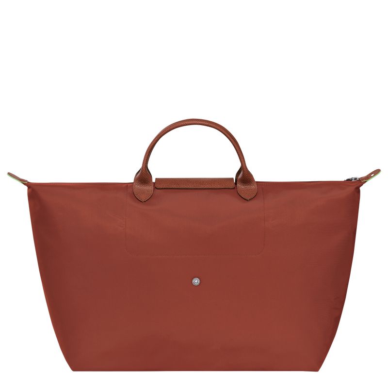 Brown Longchamp Le Pliage Green L Men Travel Bag | US-954XQNHBG
