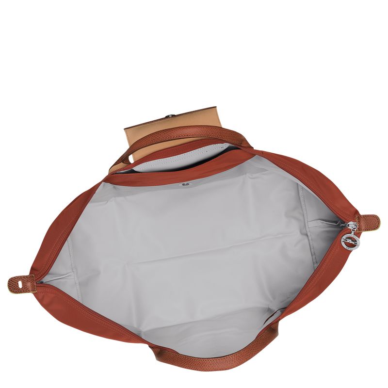 Brown Longchamp Le Pliage Green L Men Travel Bag | US-954XQNHBG