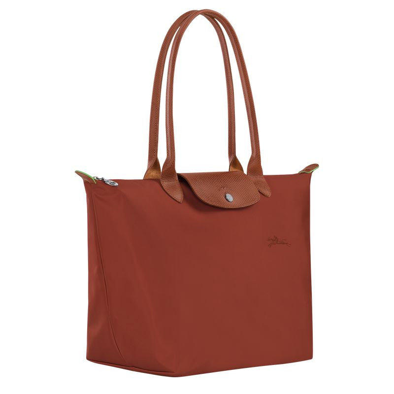 Brown Longchamp Le Pliage Green L Women Tote Bag | US-743YFOVUW