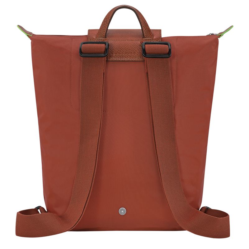 Brown Longchamp Le Pliage Green M Men Backpack | US-308DGTKVN