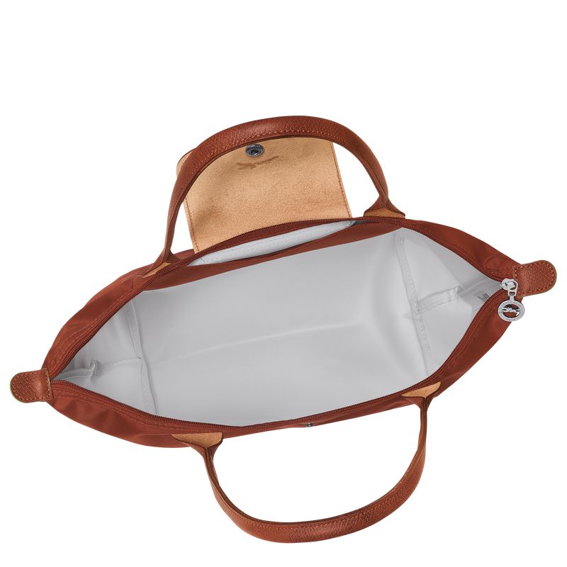 Brown Longchamp Le Pliage Green M Women Tote Bag | US-017DZAIGF
