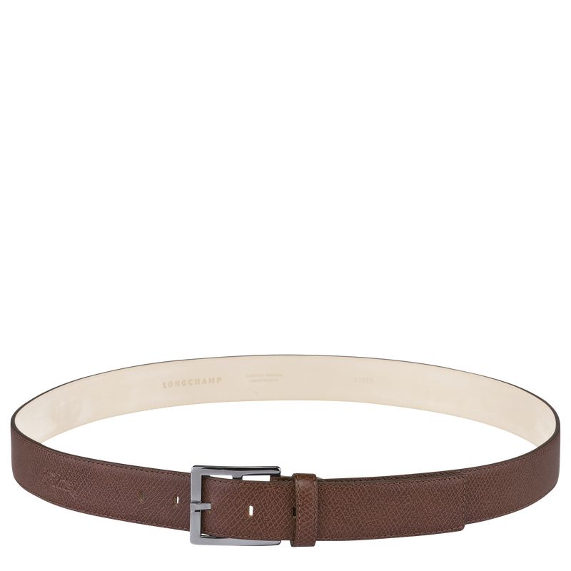 Brown Longchamp Le Pliage Men Belt | US-894HYOTLJ