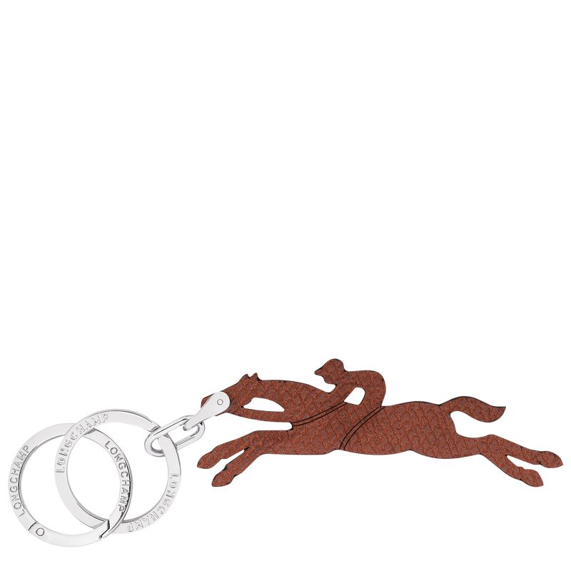 Brown Longchamp Le Pliage Men Key Rings | US-071EGHMVJ
