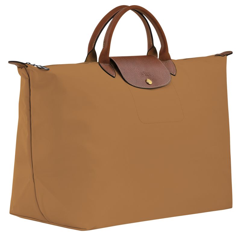 Brown Longchamp Le Pliage Original L Men Travel Bag | US-516KJTCSM