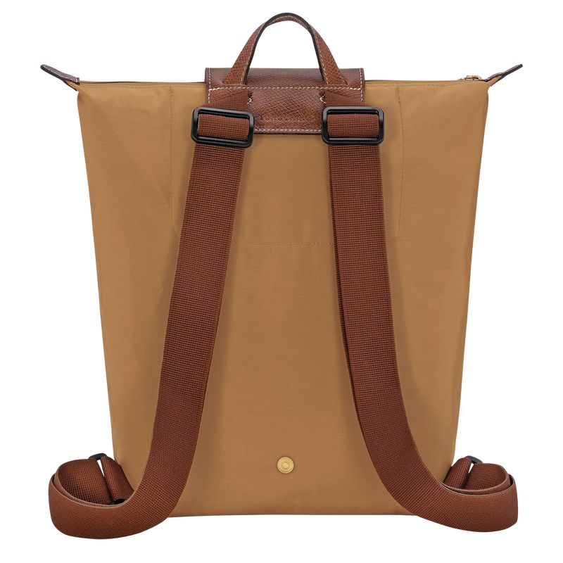 Brown Longchamp Le Pliage Original M Men Backpack | US-964KYLUCG
