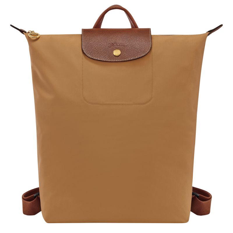 Brown Longchamp Le Pliage Original M Men Backpack | US-964KYLUCG
