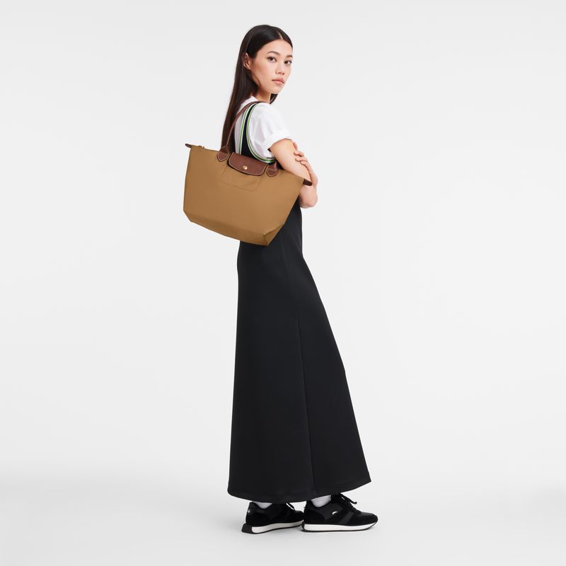 Brown Longchamp Le Pliage Original M Women Tote Bag | US-978HLWVEB