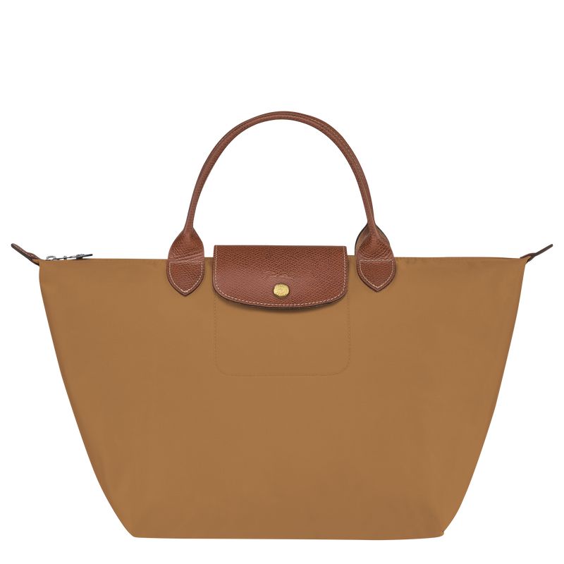 Brown Longchamp Le Pliage Original M Women Handbag | US-613FYEMNV