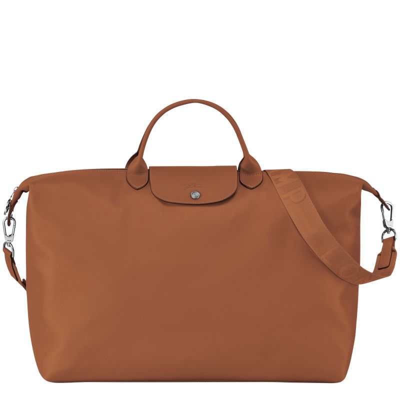 Brown Longchamp Le Pliage Xtra L Men Travel Bag | US-578UFEBLG