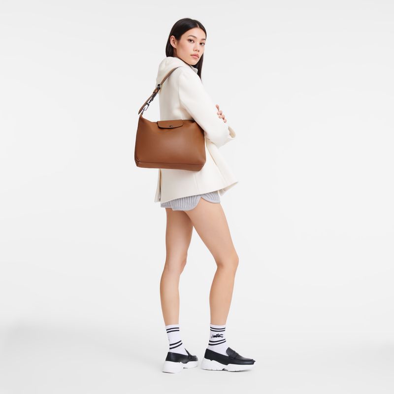 Brown Longchamp Le Pliage Xtra M Women Hobo Bag | US-519PSVGZF