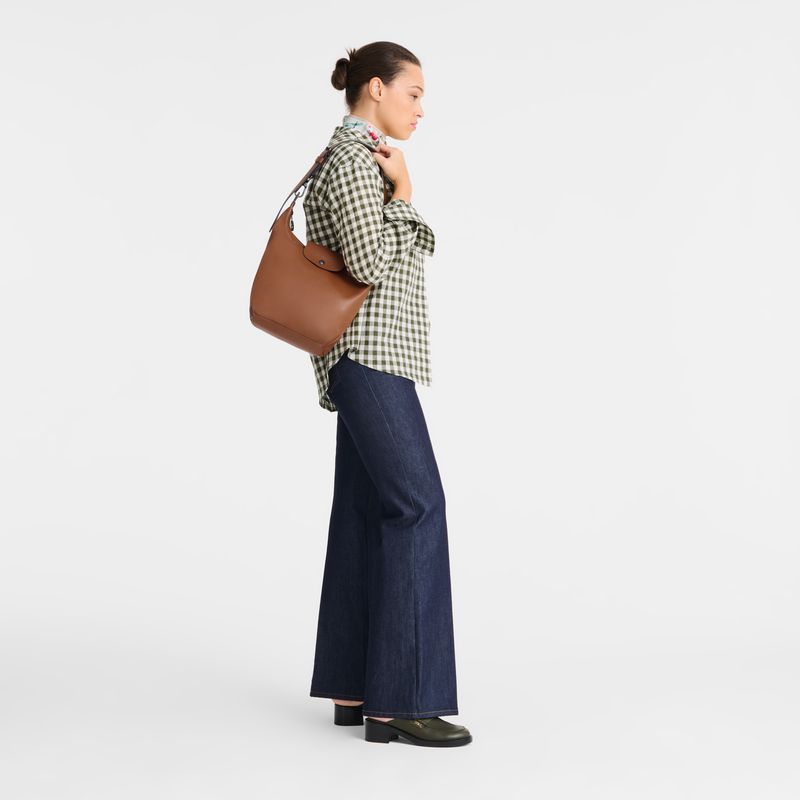 Brown Longchamp Le Pliage Xtra M Women Shoulder Bag | US-605DKAQBZ