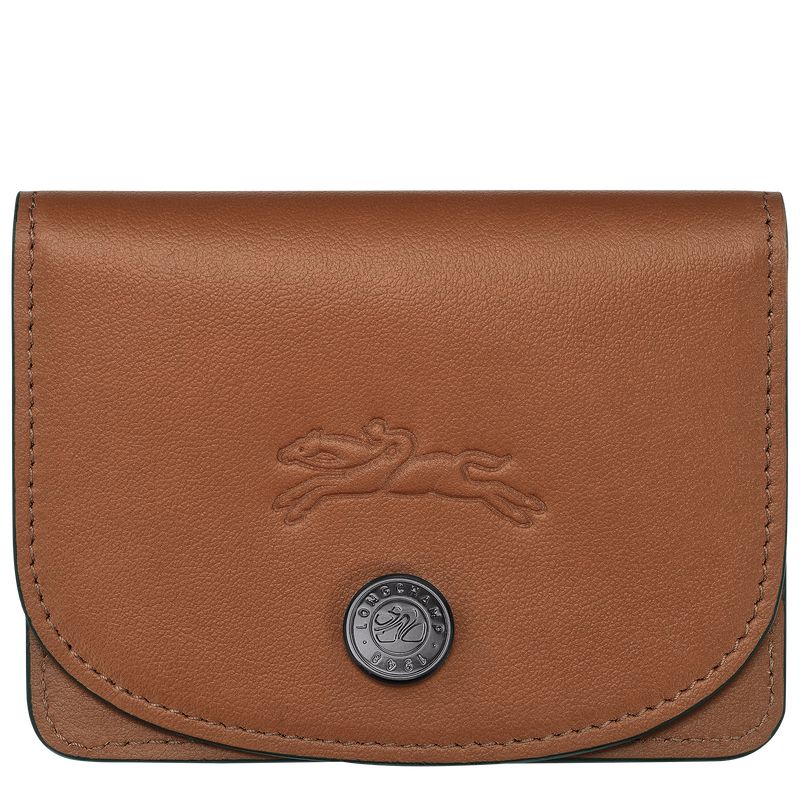 Brown Longchamp Le Pliage Xtra Men Card Holder | US-658UJPSFV