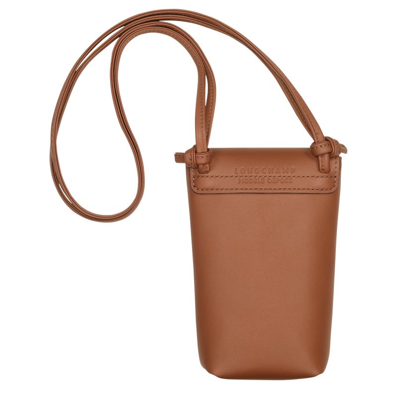 Brown Longchamp Le Pliage Xtra With Leather Lace Men Phone Case | US-841TIKOSZ