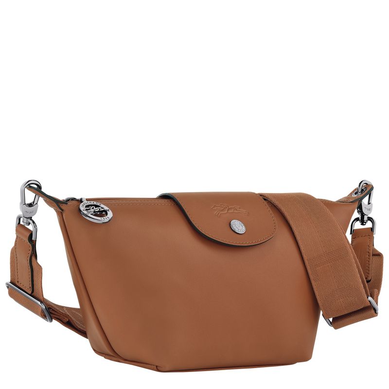 Brown Longchamp Le Pliage Xtra Xs Men Crossbody Bag | US-365NCAOZE