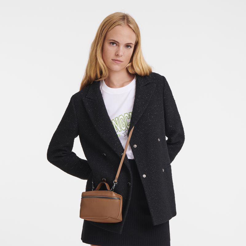 Brown Longchamp Le Pliage Xtra Xs Vanity Women Toiletry Bags | US-507WFIATK
