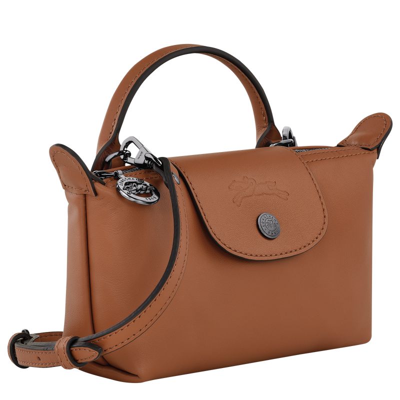 Brown Longchamp Le Pliage Xtra Xs Women Pouch | US-931HDBNZG