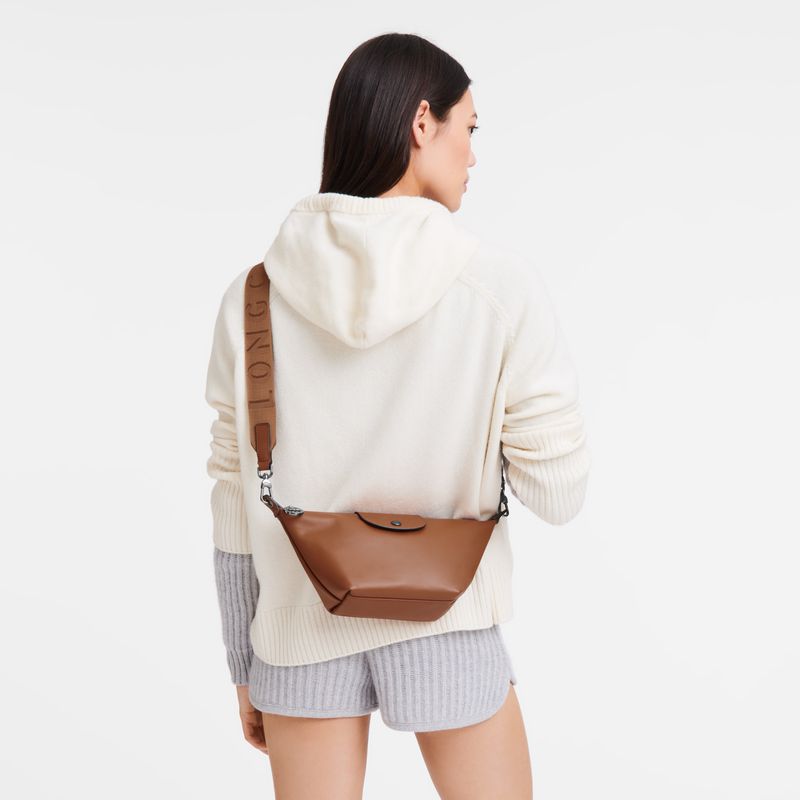 Brown Longchamp Le Pliage Xtra Xs Women Crossbody Bag | US-147PAZTFN