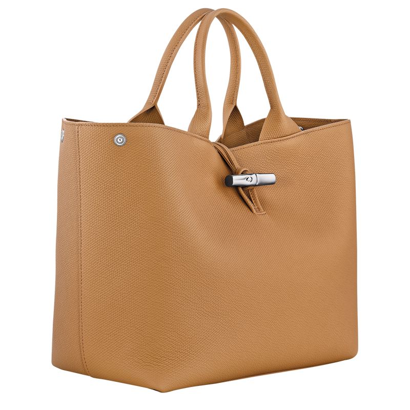 Brown Longchamp Le Roseau L Women Handbag | US-962UKPODM