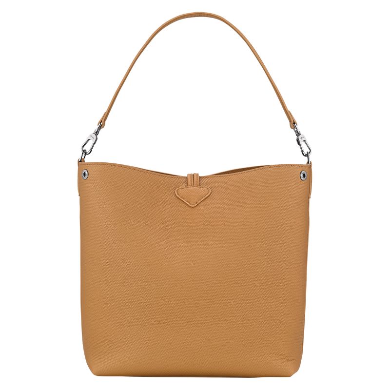 Brown Longchamp Le Roseau M Shoulder Bag Women Shoulder Bag | US-219BJTKSZ
