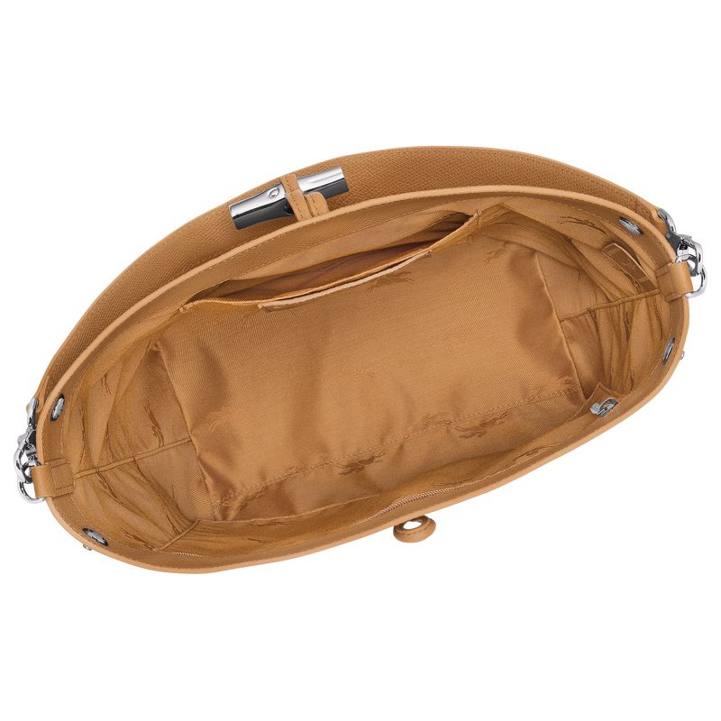 Brown Longchamp Le Roseau M Shoulder Bag Women Shoulder Bag | US-219BJTKSZ