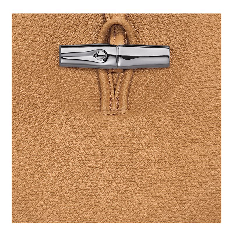 Brown Longchamp Le Roseau M Shoulder Bag Women Shoulder Bag | US-219BJTKSZ