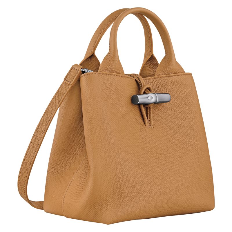 Brown Longchamp Le Roseau S Women Handbag | US-967WXVZEO