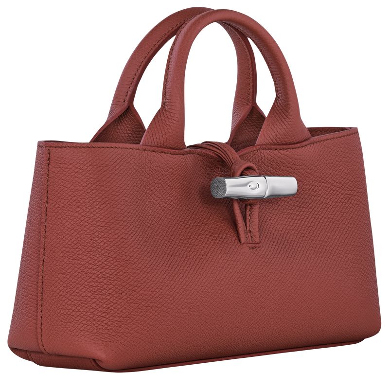 Brown Longchamp Le Roseau S Women Handbag | US-571YEFJAD