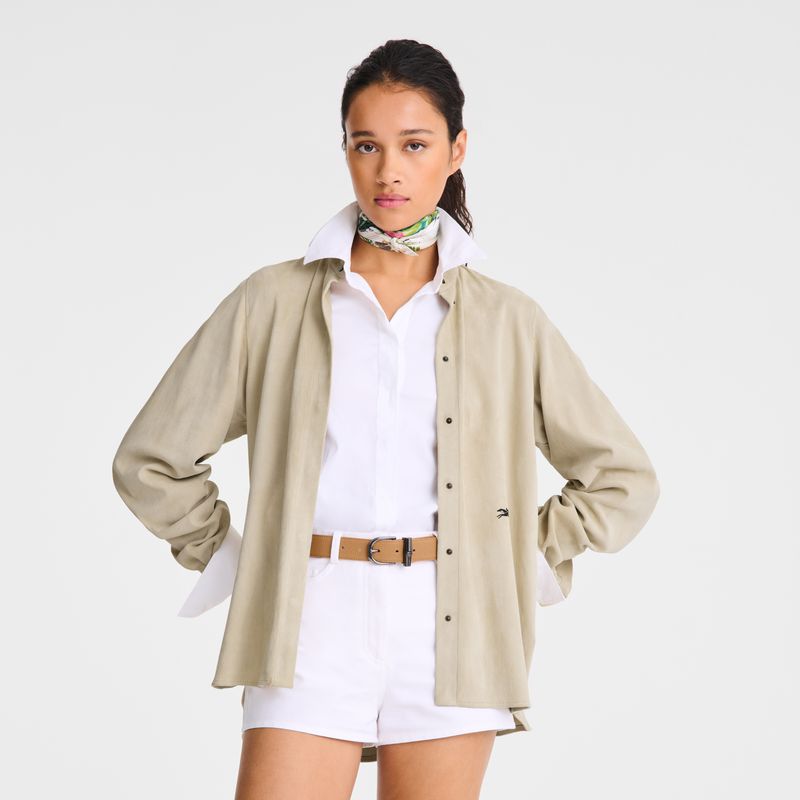 Brown Longchamp Le Roseau Women Belt | US-450TERAXN
