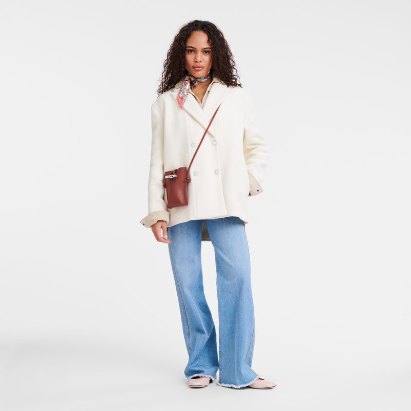 Brown Longchamp Le Roseau Women Phone Case | US-264ZJRVLU