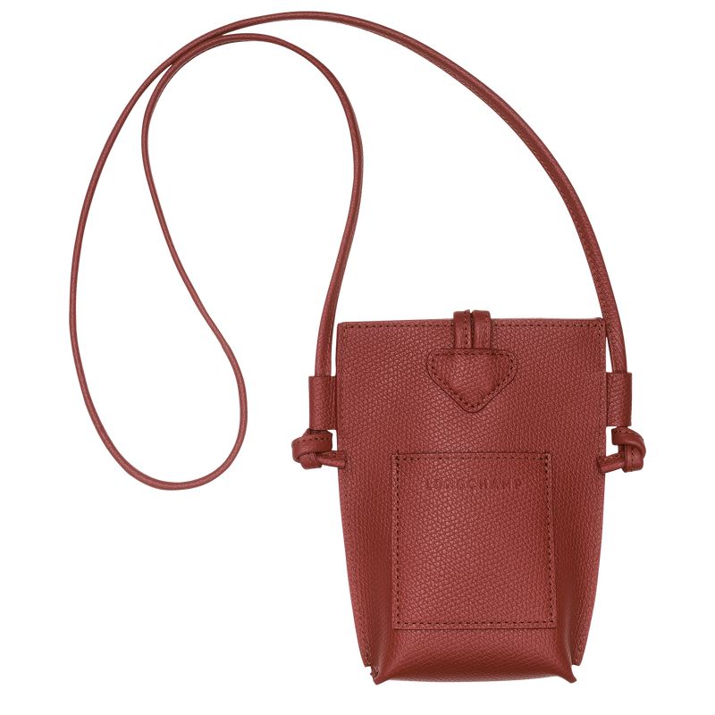 Brown Longchamp Le Roseau Women Phone Case | US-264ZJRVLU
