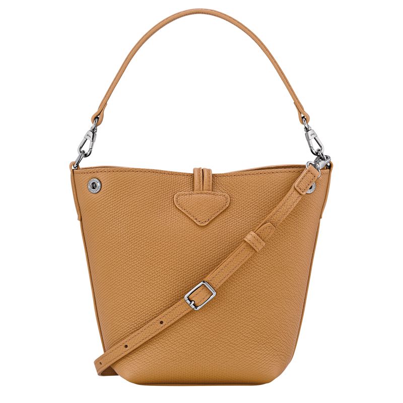 Brown Longchamp Le Roseau Xs Women Bucket Bag | US-027PDILRW