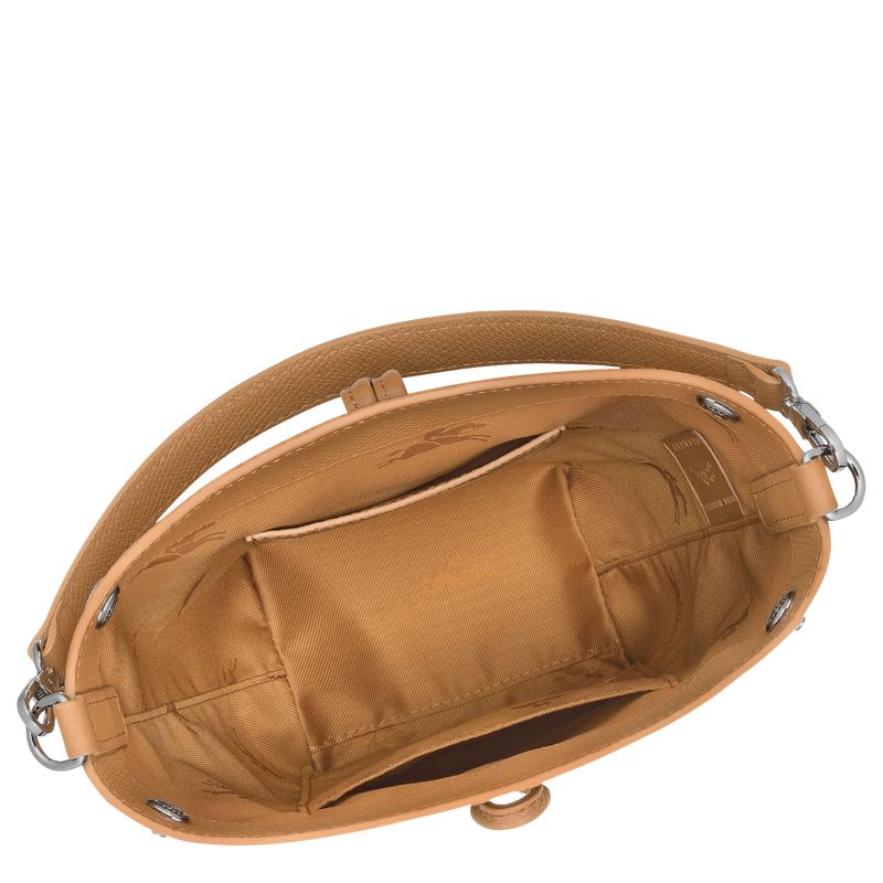 Brown Longchamp Le Roseau Xs Women Bucket Bag | US-027PDILRW