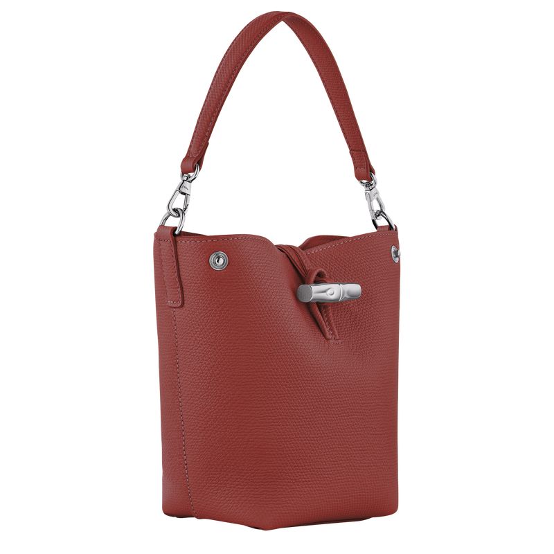 Brown Longchamp Le Roseau Xs Women Bucket Bag | US-750TGPCKU