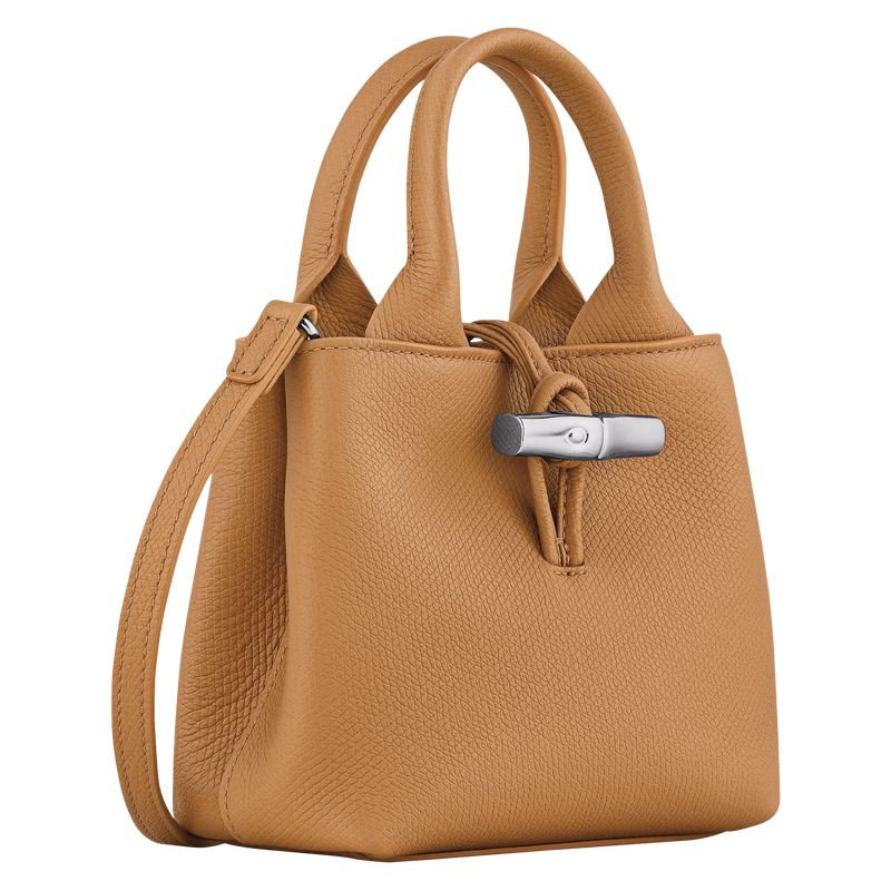 Brown Longchamp Le Roseau Xs Women Handbag | US-640EKTUSY