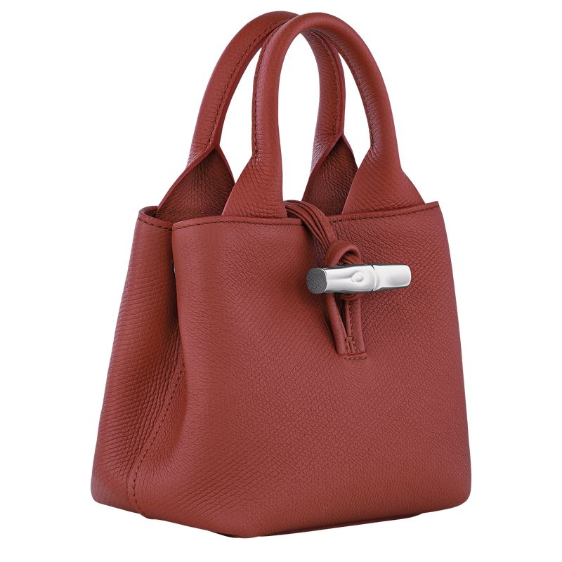 Brown Longchamp Le Roseau Xs Women Handbag | US-549PEUTNZ