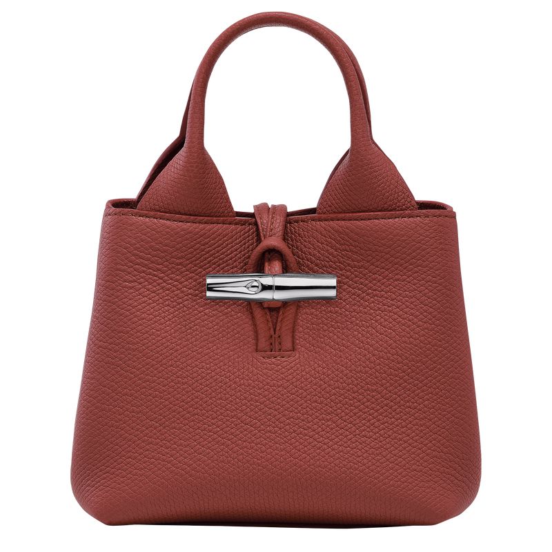 Brown Longchamp Le Roseau Xs Women Handbag | US-549PEUTNZ