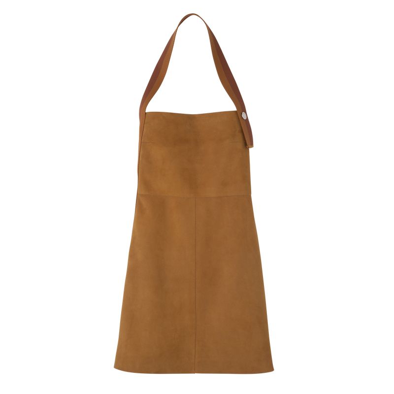 Brown Longchamp Leather Women Dress | US-794TOWHAG