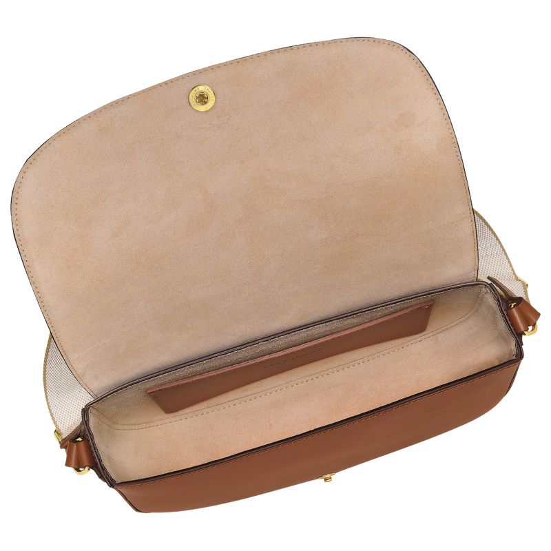 Brown Longchamp Épure M Women Crossbody Bag | US-154QJFRKB