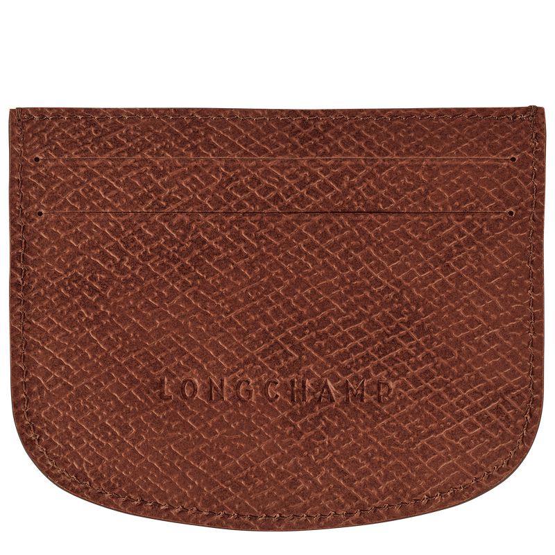Brown Longchamp Épure Men Card Holder | US-768YVIQBL