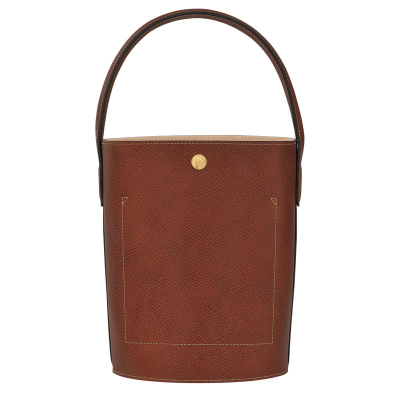 Brown Longchamp Épure S Women Bucket Bag | US-238OKCRZN